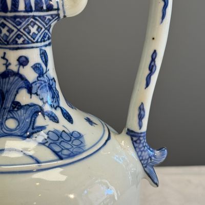 A Chinese blue and white ewer for the Persian market — 照片 5