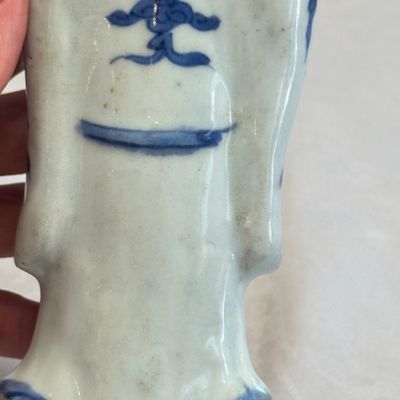 A Chinese blue and white figure of Li Tieguai — foto 19