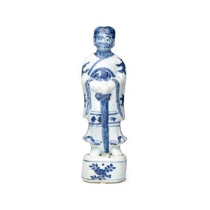 A Chinese blue and white figure of Li Tieguai — foto 2