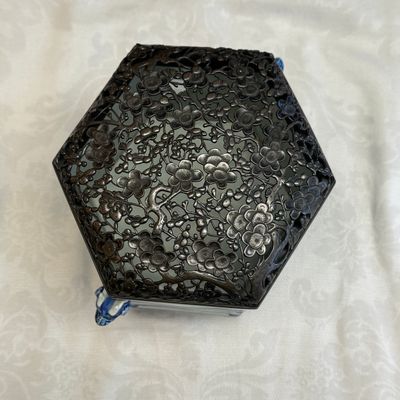 A Chinese blue and white hexagonal censer — foto 13