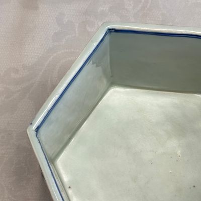 A Chinese blue and white hexagonal censer — foto 16