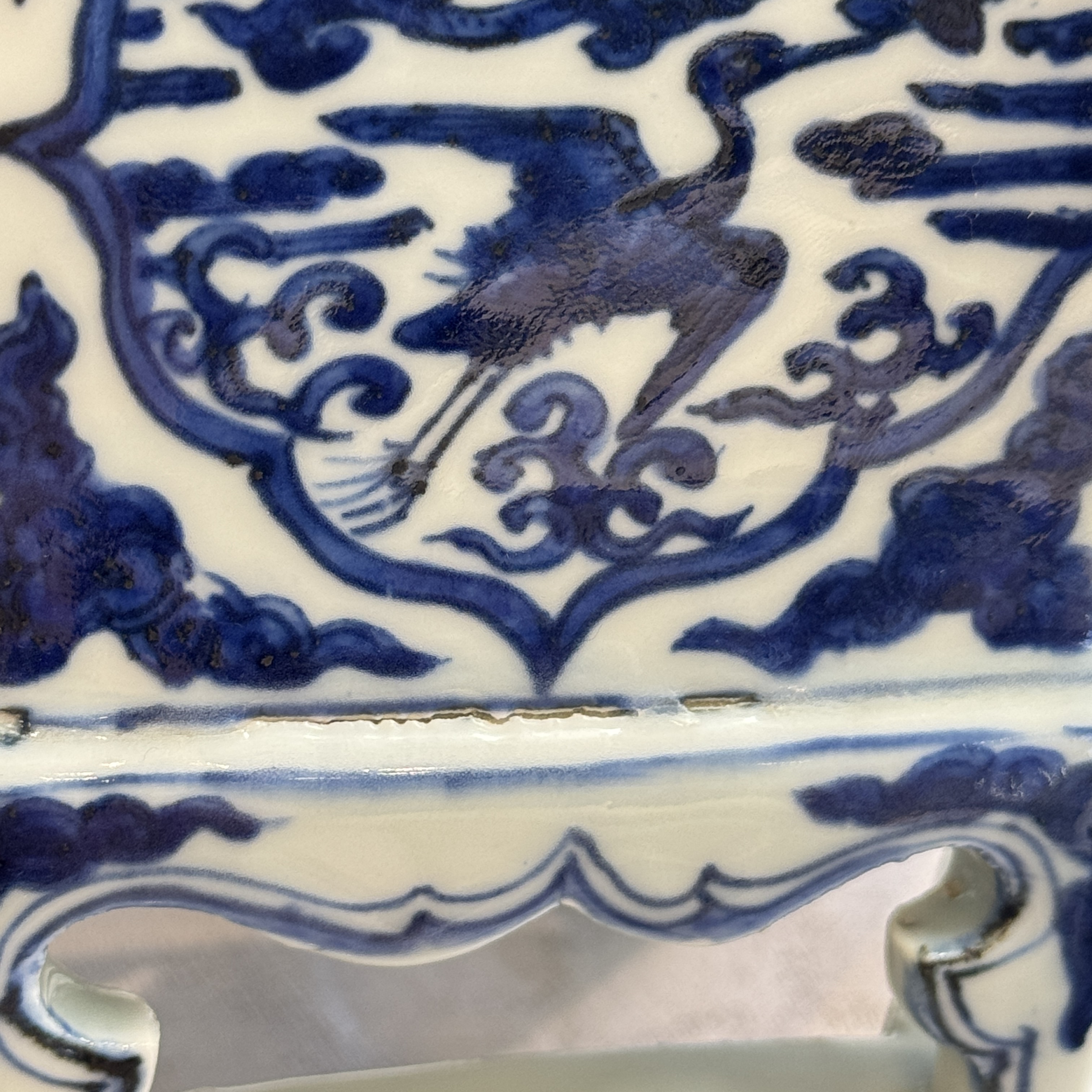 A Chinese blue and white hexagonal censer — foto 35