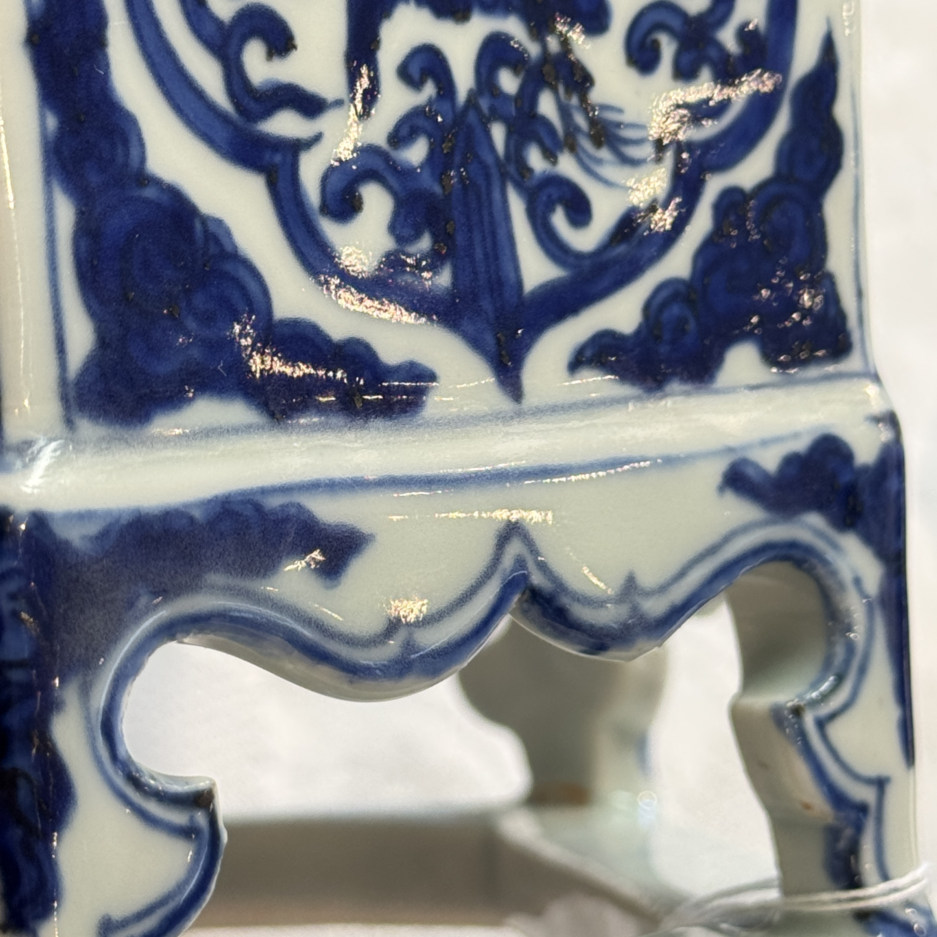 A Chinese blue and white hexagonal censer — foto 39