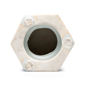 A Chinese blue and white hexagonal salt after a European silver model — photo 14