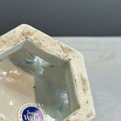 A Chinese blue and white openwork 'Linglong' incense stick holder — photo 20
