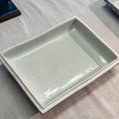 A Chinese blue and white openwork rectangular box and cover — photo 23
