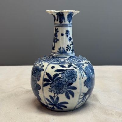 A Chinese blue and white pomegranate-shaped ewer — photo 2