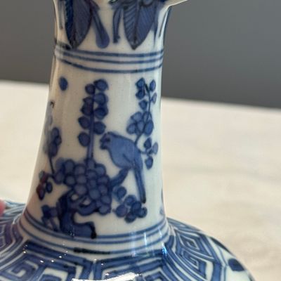 A Chinese blue and white pomegranate-shaped ewer — photo 7