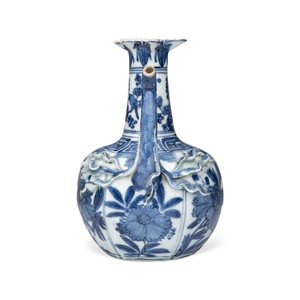A Chinese blue and white pomegranate-shaped ewer — photo 5