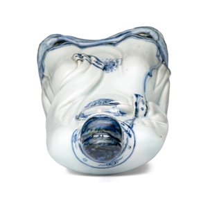 A Chinese blue and white seated figure of Wenchang — photo 6