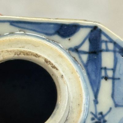 A Chinese blue and white tea caddy and cover — foto 14