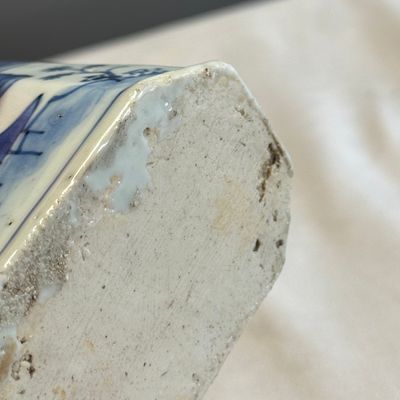 A Chinese blue and white tea caddy and cover — foto 17