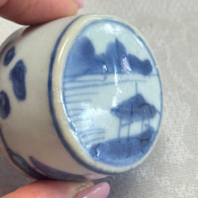 A Chinese blue and white tea caddy and cover — foto 21