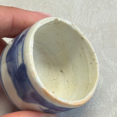 A Chinese blue and white tea caddy and cover — foto 24