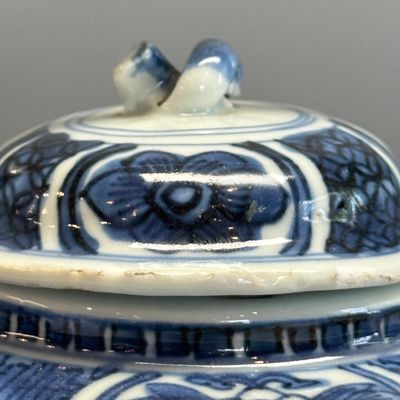 A Chinese blue and white wine pot and cover — 照片 5
