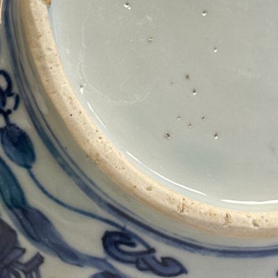 A Chinese blue and white wine pot and cover — 照片 19