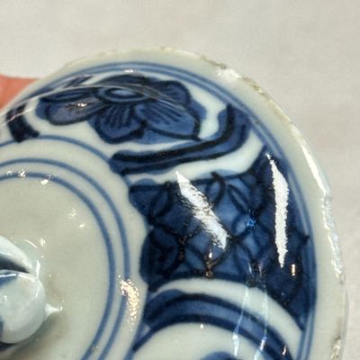 A Chinese blue and white wine pot and cover — 照片 26