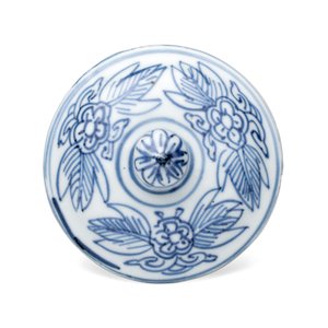 A Chinese blue and white wine pot and cover — photo 8
