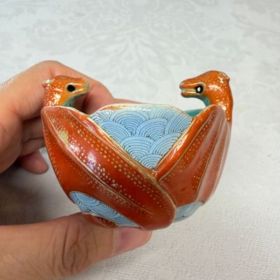 A Chinese famille rose 'Double Bats' cup — foto 3