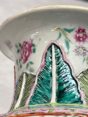 A Chinese famille rose 'Wang Xizhi 王羲之' vase — foto 11