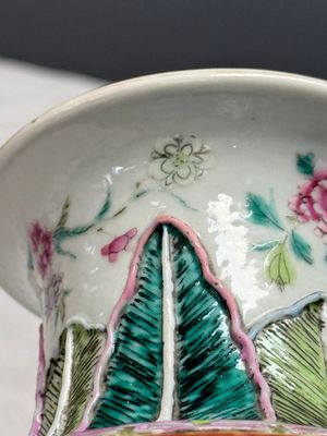 A Chinese famille rose 'Wang Xizhi 王羲之' vase — foto 10