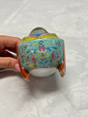 A Chinese famille rose bat-form water pot — photo 5