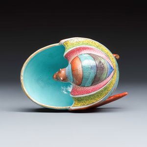A Chinese famille rose bat-form water pot — photo 7
