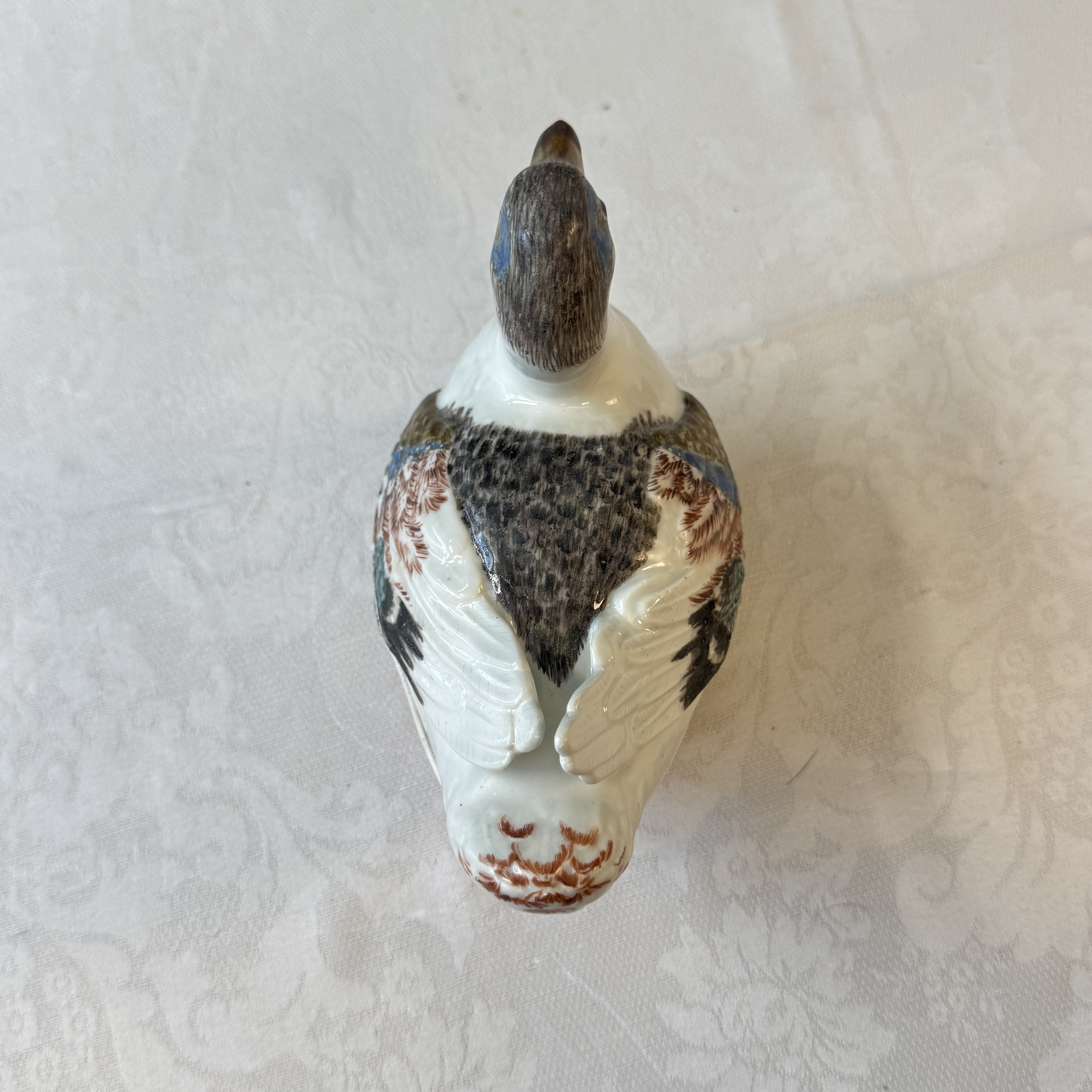 A Chinese famille rose duck-shaped tureen and cover — photo 6