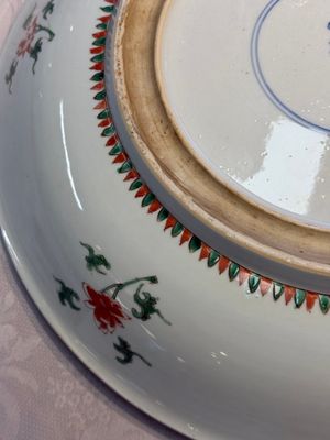 A Chinese famille verte 'Flower Basket' dish — foto 14