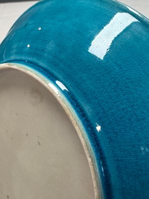 A Chinese turquoise-glazed plate — photo 13