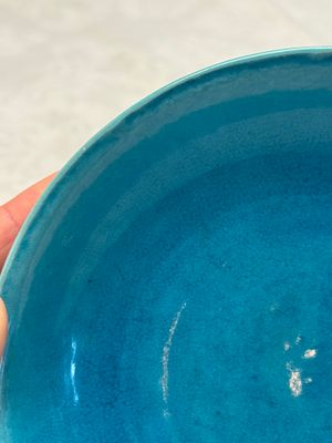 A Chinese turquoise-glazed plate — photo 3
