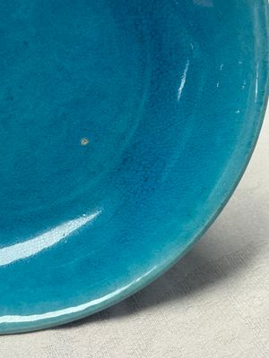 A Chinese turquoise-glazed plate — photo 5