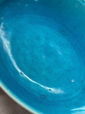 A Chinese turquoise-glazed plate — photo 7