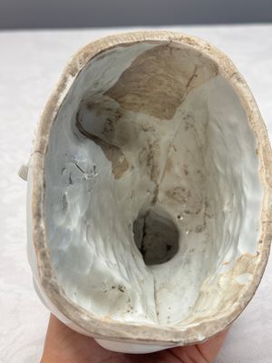 A Chinese white-glazed Milefo Buddha — 照片 8