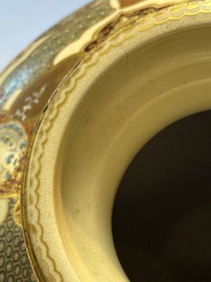 A Japanese Satsuma baluster vase with narrative design — photo 6
