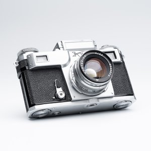A Kiev 4-M with a Jupiter-8M 53mm F2 lens — photo 1