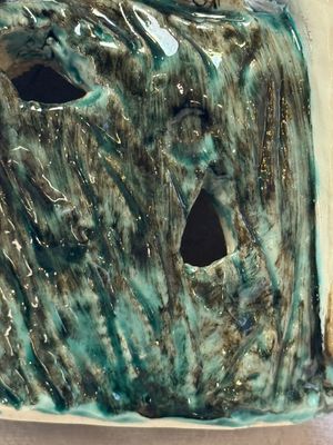 A fine Chinese polychrome-glazed model of a hawk — photo 13