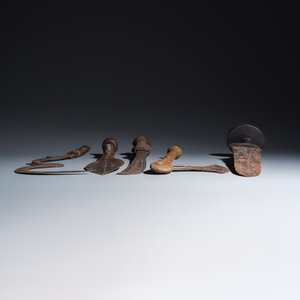 A group of five African tribal weapons — foto 13