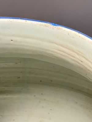 A large Chinese blue and white jar with Buddhist symbols, shells and insects — 照片 11