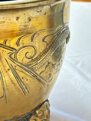 A large Chinese bronze 'Dragon' tripod censer, 19th C. — photo 11