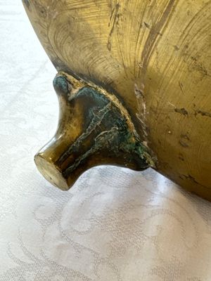 A large Chinese bronze 'Dragon' tripod censer, 19th C. — photo 26