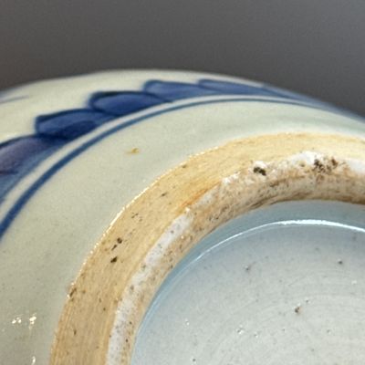 A pair of Chinese blue and white jars with floral design — photo 45