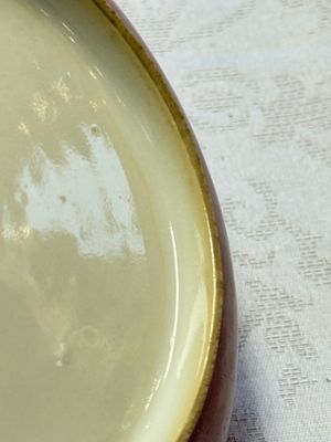 A pair of Chinese coral-red-glazed plates — photo 15