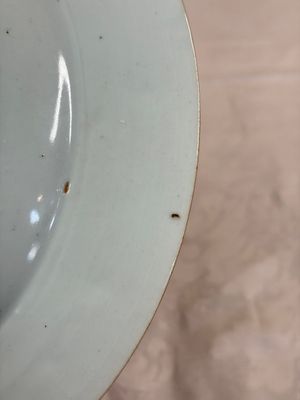 A pair of Chinese famille rose 'Winged Putti' plates — photo 20