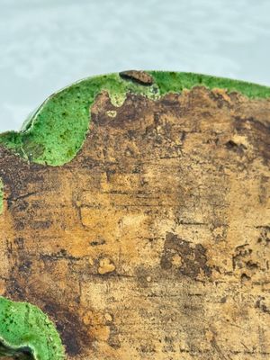 A pair of Chinese sancai-glazed stoneware quadrilobed trays with fruiting branches — photo 6