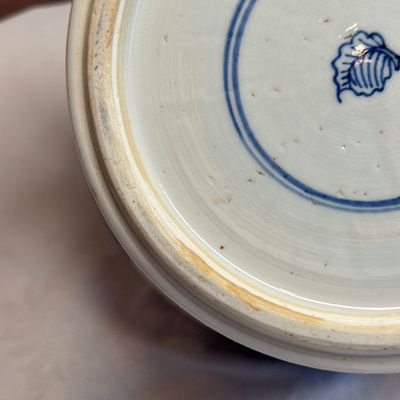 A pair of Chinese underglaze-blue, copper-red and celadon-glazed 'Dragon and Tiger' vases and covers — photo 17