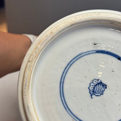 A pair of Chinese underglaze-blue, copper-red and celadon-glazed 'Dragon and Tiger' vases and covers — photo 18