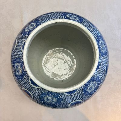 A rare Chinese blue and white 'Immortals' vase — foto 11