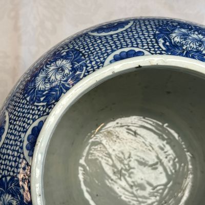 A rare Chinese blue and white 'Immortals' vase — foto 13