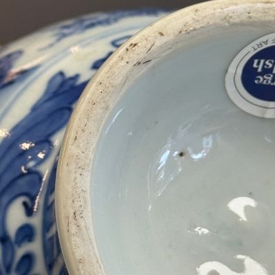 A rare Chinese blue and white 'Scholars Gathering' jug — foto 18